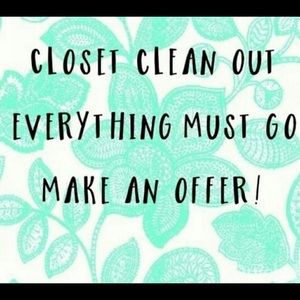 Everything must go! All reasonable offers accepted